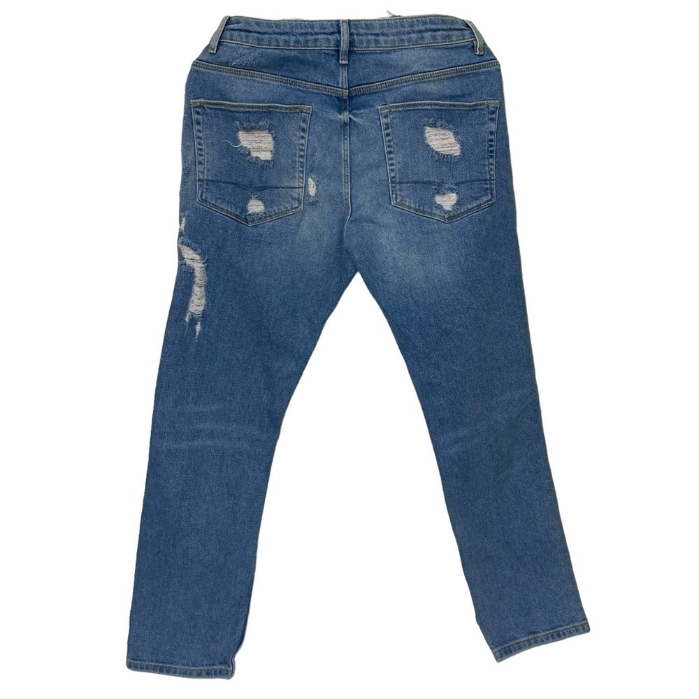 OSOS Men's Light Washed Ripped Jeans - Picture 3 of 3